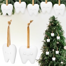 20 Sets Dentist Gifts for Women Car Aromatherapy Plaster Tooth Ornaments Deco...