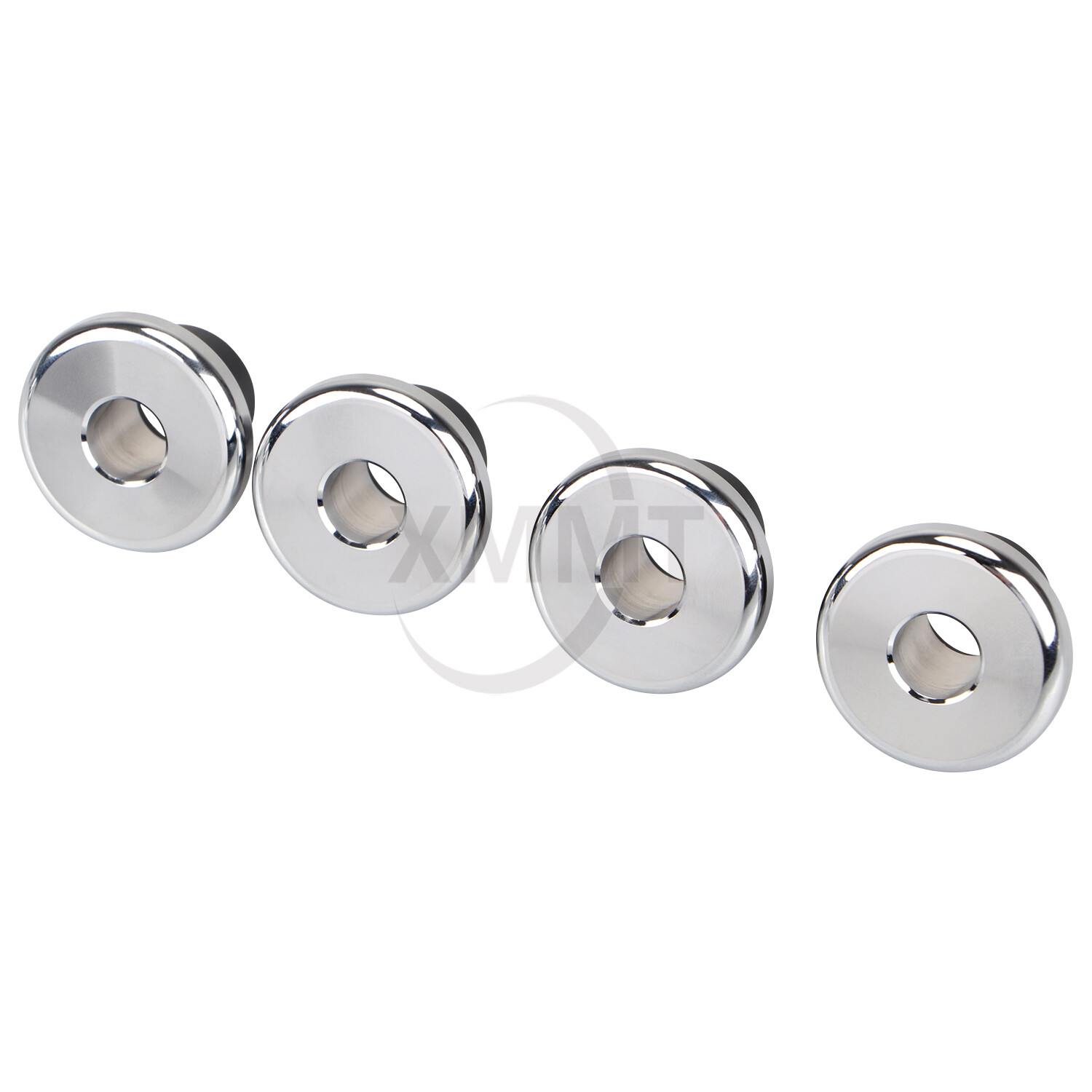 Solid Handlebar Riser Bushings For Harley Softail Dyna Electra Glide