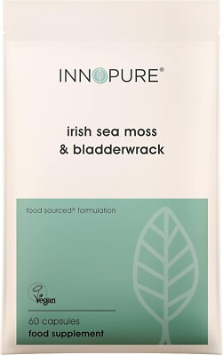 INNOPURE Irish Sea Moss & Blasentang Kapseln | Hochfest, Vegan | Ethisch