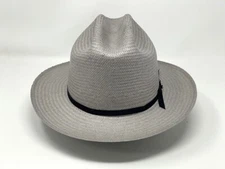 STETSON SHANTUNG STRAW OPEN ROAD T WESTERN HAT