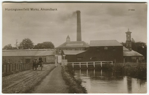 HUNTINGTOWERFIELD WORKS, ALMONDBANK - Perthshire Postkarte - Bild 1 von 2