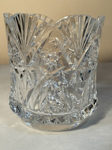 Vintage JG Durand Vincennes Crystal Champagne Wine Ice Bucket Stars W/Box - Picture 2 of 12