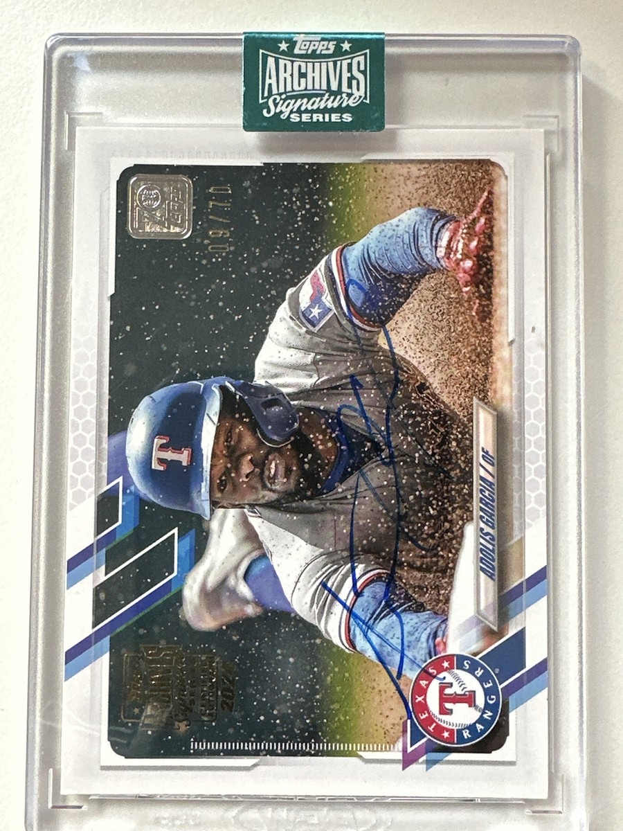 2024 Topps Archives Signature Series Adolis Garcia 09 /70 2024 Topps Archives Signature Series Adolis Garcia 09 /70
