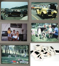 VINTAGE 1980 COLOR SLIDE COLLECTION, LOT OF 50