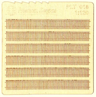 Model Scene 1/120 Stockade Privacy Fence Type 18