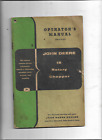 John Deere 15 Rotary Chopper Operators Manual