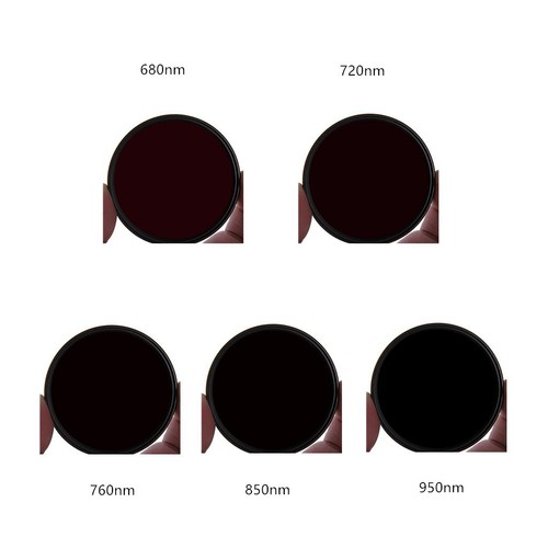 ZOMEI 30-82mm IR Filter 680/720/760/850/950NM X-Ray Infrared Filter Set F/ Nikon - Picture 23 of 25