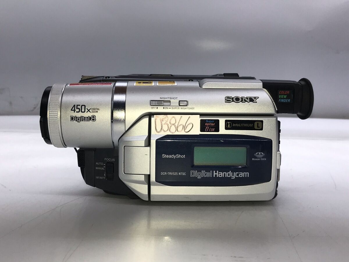 Sony DCR-TRV525 NTSC DIGITAL8 STEADYSHOT DIGITAL HANDYCAM | eBay Sony DCR-TRV525 NTSC DIGITAL8 STEADYSHOT DIGITAL HANDYCAM | eBay