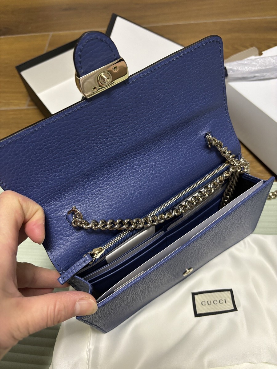 Gucci Ladies Interlocking G Chain Wallet Crossbody Bag Gucci Ladies Interlocking G Chain Wallet Crossbody Bag