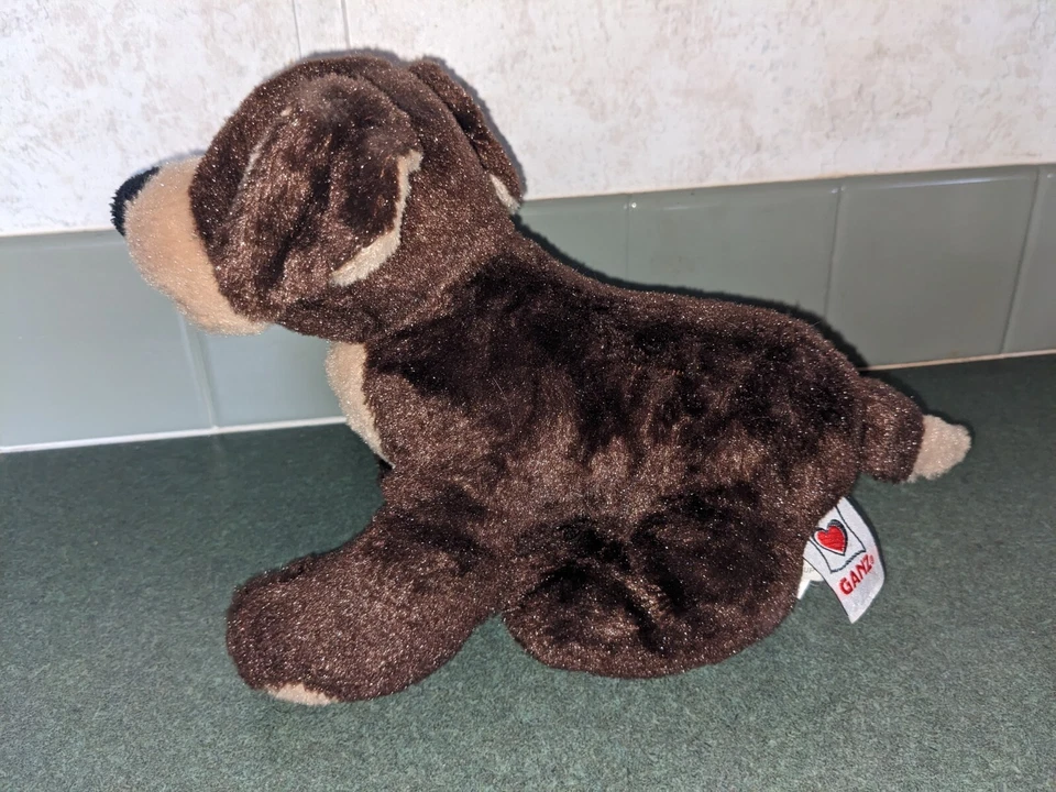 Webkinz Mocha Pup HM348 Puppy Dog Brown Tan Plush Stuffed Animal Toy 10 in - Image 2 of 4