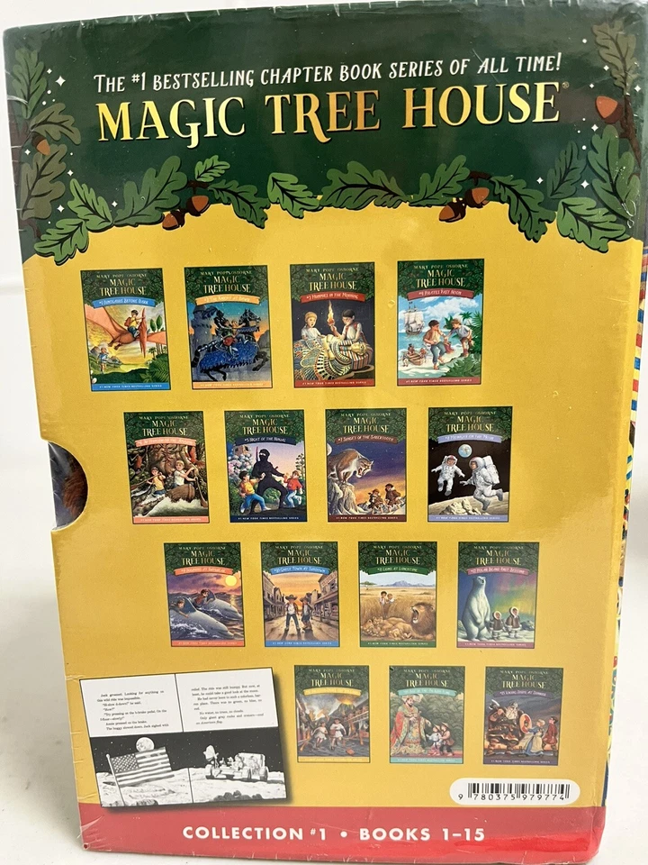 MAGIC TREE HOUSE Collection 1-15 Book Box Set By Mary Pop Osborne NEW — 第 4/4 张图片