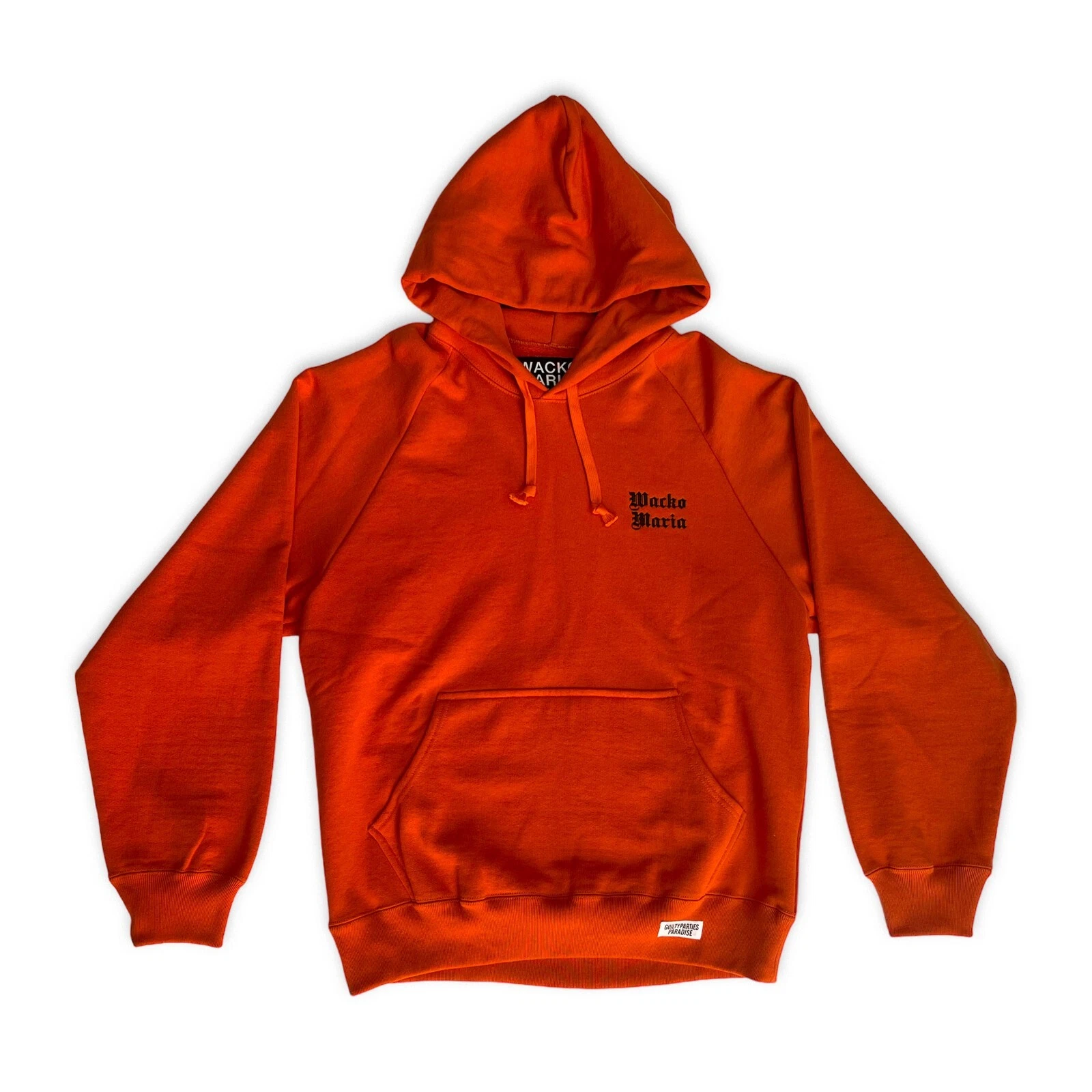 WACKO MARIA SWEAT À CAPUCHE ORANGE TAILLE M JAPON quartier suprême, Futura2000, wtaps
