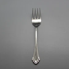 Oneida Stainless Marquette Large Serving Fork USA NOS
