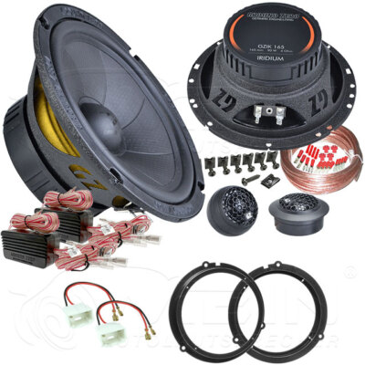 GROUND ZERO LAUTSPRECHER für FORD MONDEO V / MK5 ab 2015 Vorn Tür 150W 165 #BU0K