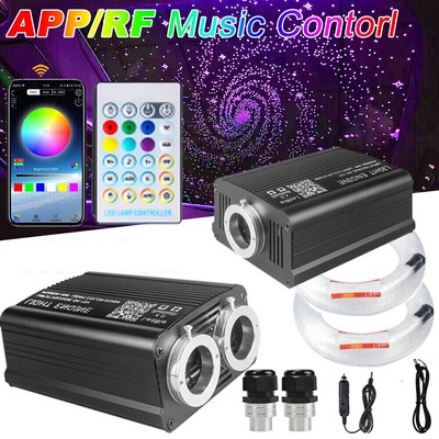 Auto Lichtfaser LED Sternenhimmel Twinkle Meteor Glasfaser Optik Lichteffekte DE