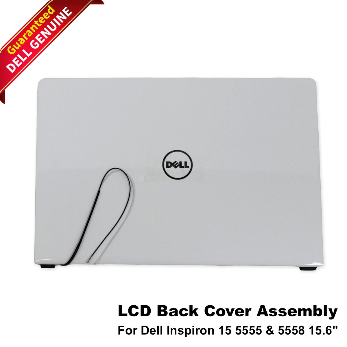 Dell Inspiron 15 5000 5558 White LCD Back Cover Top Case 15.6