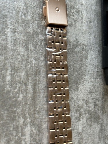 Apple Watch Replacement Band Rose Gold Stainless Steel Chain Link Strap 42 44 45 - Picture 12 of 14