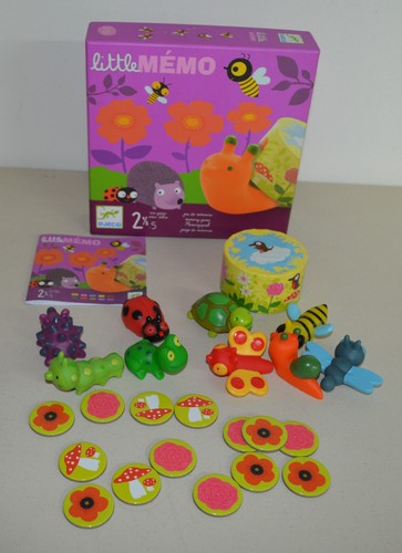 Djeco Little Memo Memory Game for Toddlers - Picture 2 of 4