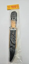 1970s Rubber Indian Toys Bowie Knife Toy Trick, Novelty Item