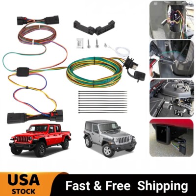 小物 chee Blue Ox BX88368 EZ Light Wiring Kit for Jeep Wrangler JL