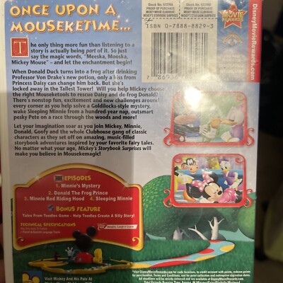 Mickey Mouse Clubhouse: Mickey's Storybook Surprises [DVD] | eBay