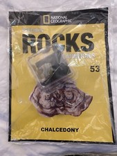 National Geographic Precious Rocks gems and Minerals magazine CHALCEDONY no.53