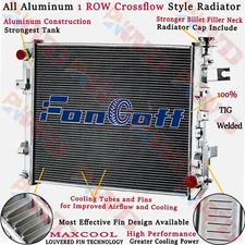 Aluminum Radiator For 2009-2018 Dodge Ram 1500 2500 3500 5.7L 6.4L 3.6L 3.7L 4.7