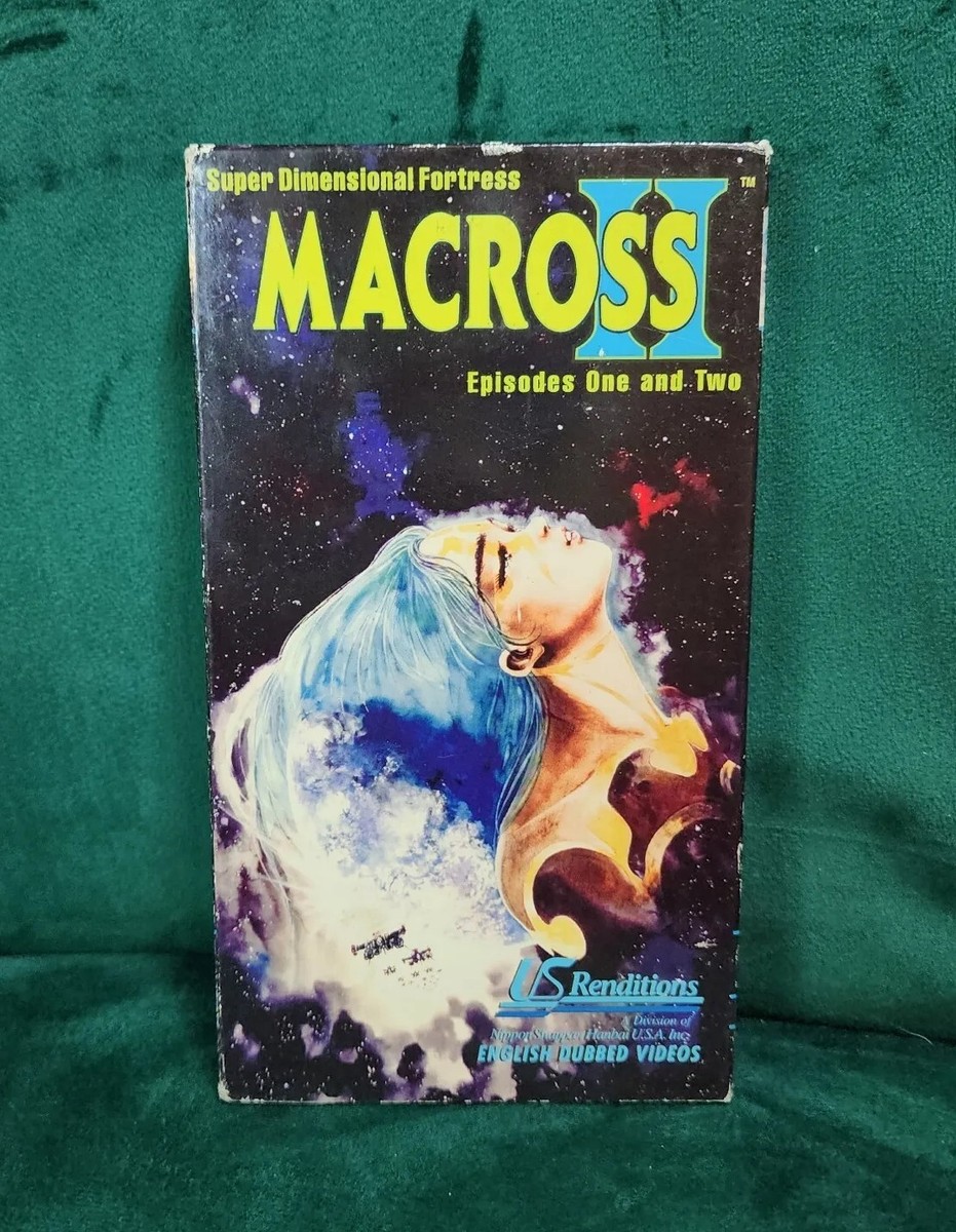 Vintage 1992 Macross II Volume 1 Episodes 1&2 VHS US Renditions