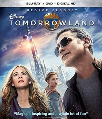 #ad Tomorrowland Blu ray DVD Digital 2015 2 Disc Set NEW Sealed No Slipcover $13.99