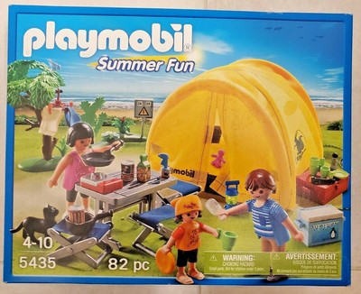 playmobil family camping trip