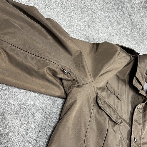Blauer Jacket Mens 50R Gore-Tex Brown Full-Zip Cruiser Trooper Waterproof Zip - Picture 4 of 22