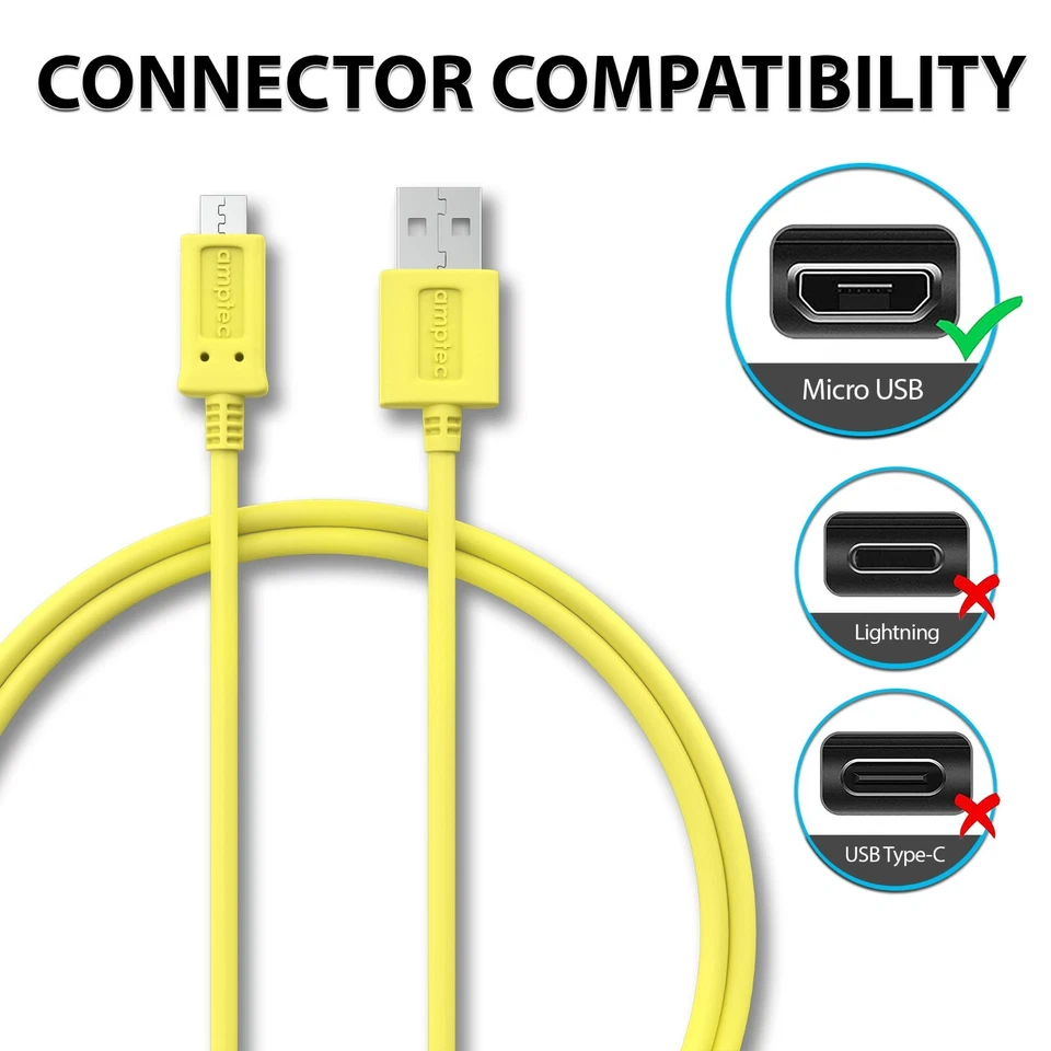 USB DATA BLOCKER CABLE - Micro USB Charging Cable with Data Blocking Feature - Image 3 of 4