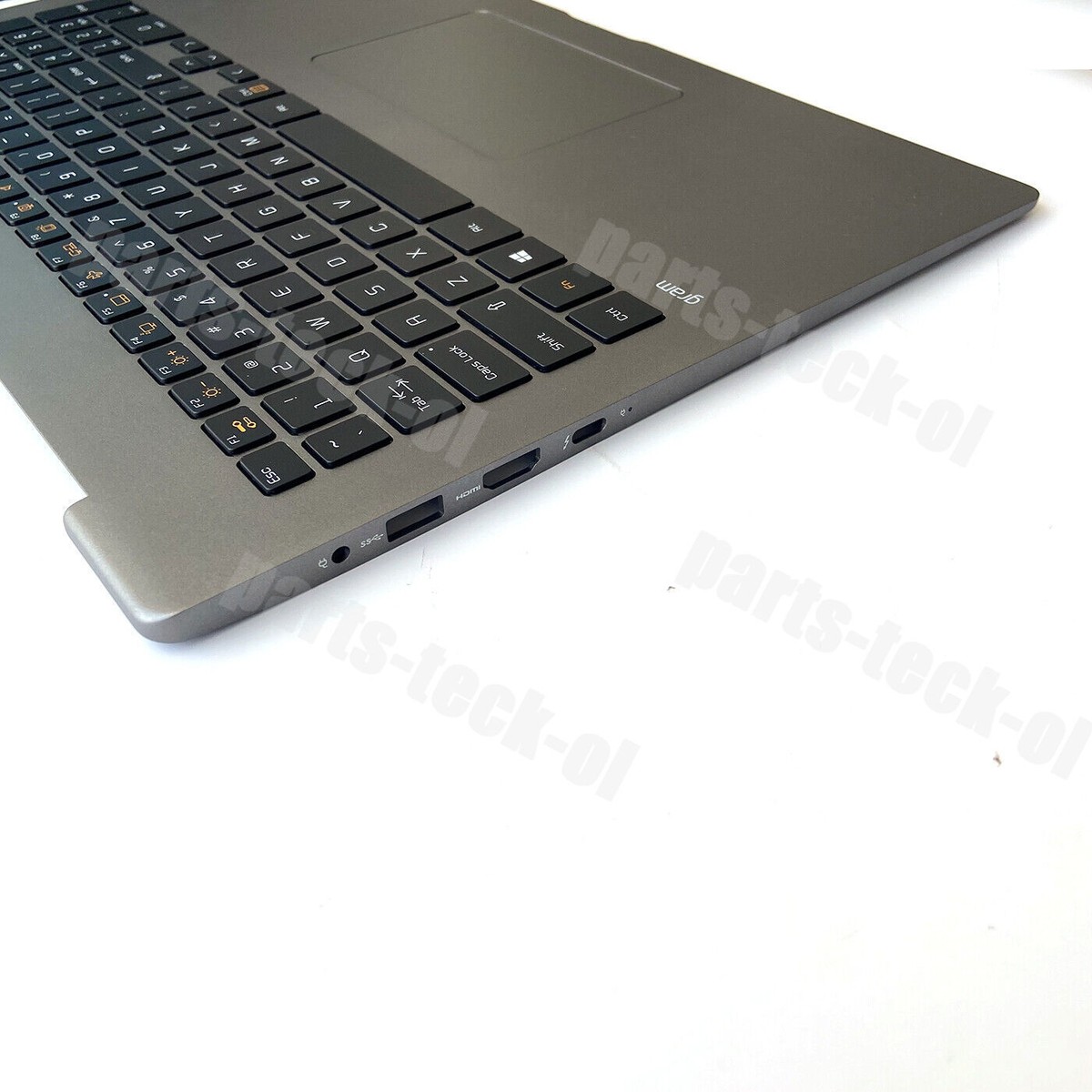 For LG Gram 17Z90N Palmrest TOUCHPAD Keyboard Top Case 831-00794