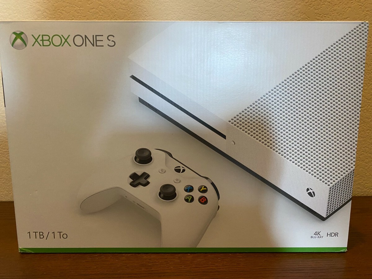 Factory Sealed Xbox One S 4K 1TB Console - White 889842528992| eBay