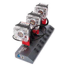 Bitcoin Merch® 3 x GekkoScience RGB Fan - COMPAC F - 1.05+TH/s