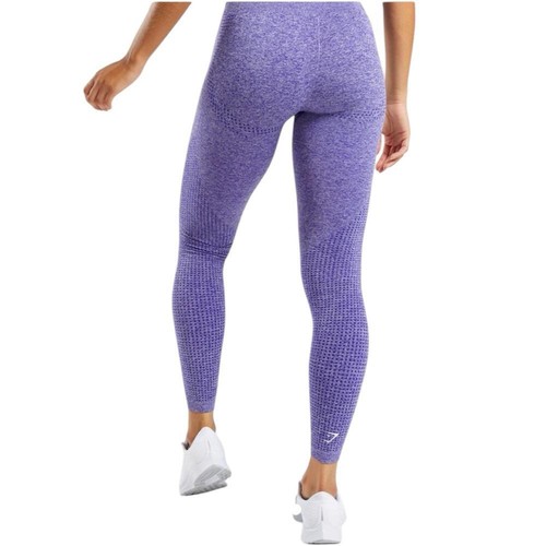 Gymshark Vital Seamless Indigo Marl Compression Leggings Size XS NWT - Picture 2 of 9