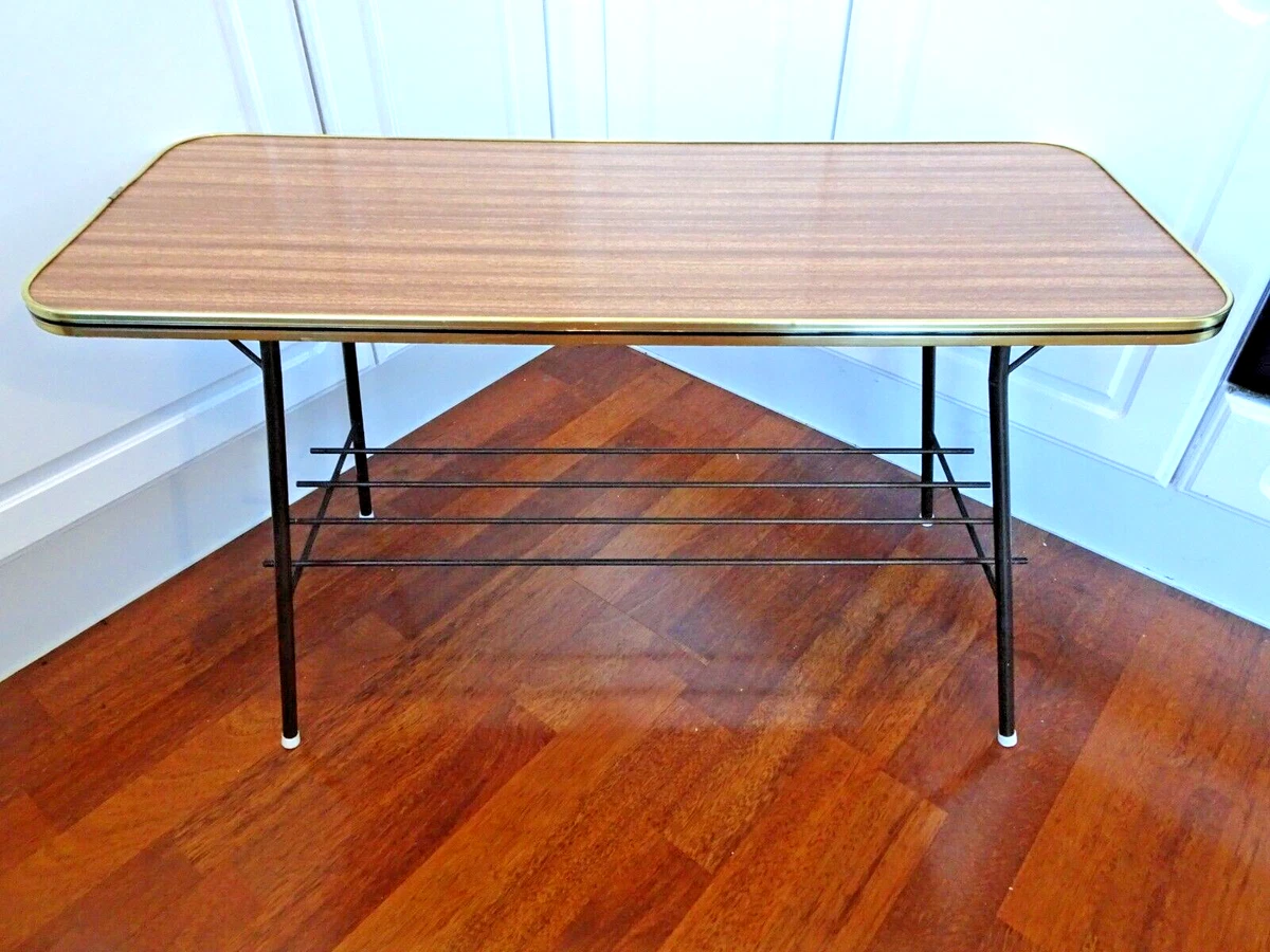 Narrow mid century coffee table outlet