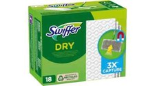 Swiffer Dry 18 Floor Cloths Dust Hair Dirt Ma...