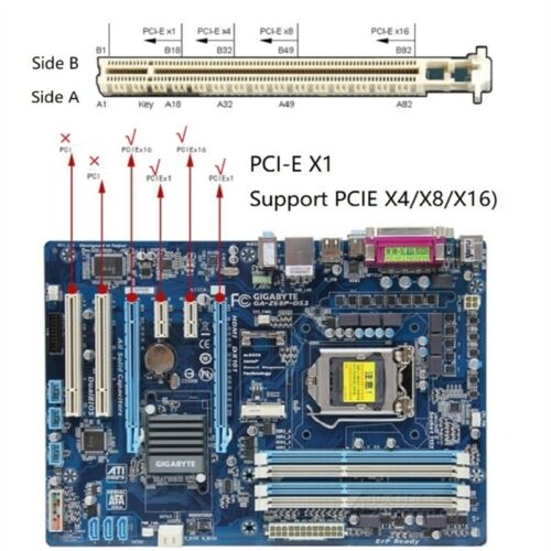 COM & DB25 Printer Parallel Port RS232 Serial Port LPT to PCI-E PCI Card - Picture 6 of 7