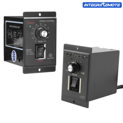 US52 AC 220V 400W Motor Speed Controller Speed Pinpoint Regulator 50Hz 60Hz