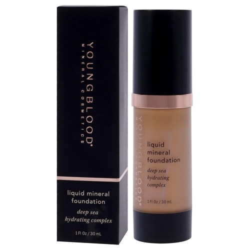 Youngblood Liquid Mineral Foundation Nutmeg 1oz – Luminous Finish - Picture 4 of 6
