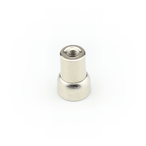 20 NEODYM FLACHGREIFER TOPFMAGNETE D8x5 MM MIT M3 INNEN GEWINDE BUCHSE 1,3 KG - Bild 2 von 4