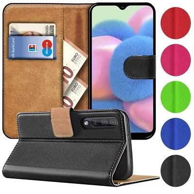 Handy Hülle für Samsung Galaxy A50 / A30s Tasche Geldfach Klapphülle Flip Cover - Bild 1 von 4