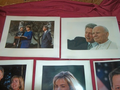 Photos Bill and Hillary Clinton Pope Presidential President Photographs Pictures - 第 3/3 張圖片