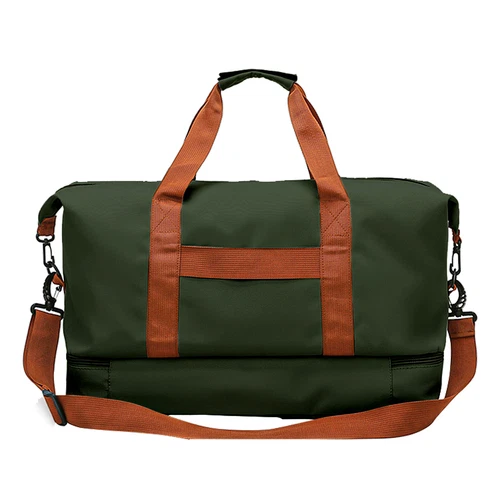 Wasserdichte Reisetasche Sport Fitnessstudio Weekender Gepäcktasche mit Schuhfach - Bild 16 von 31