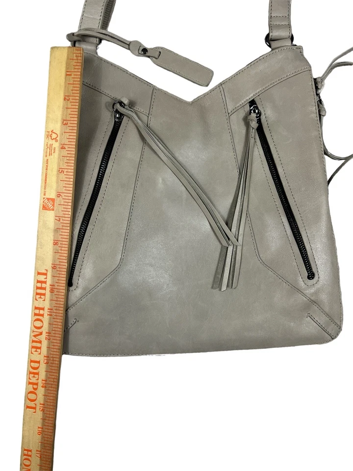 Joes джинсы богемное кисточки наплечная сумка серый маленький/средний искусственной кожи - Изображение 4 из 4