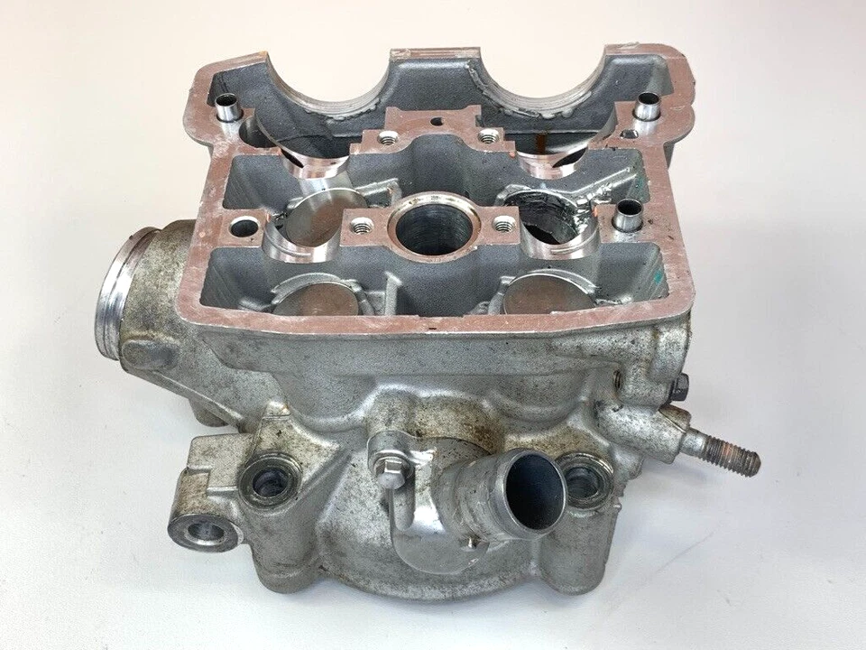 08 Kawasaki KX 450 KX450F Engine Cylinder Head Top End *damaged 8-C - Image 4 of 4