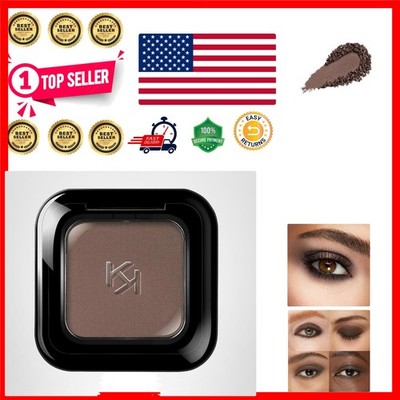 KIKO Milano Blendable High Pigment Eyeshadow, 36 Matte Dark Brown - Cruelty-Free