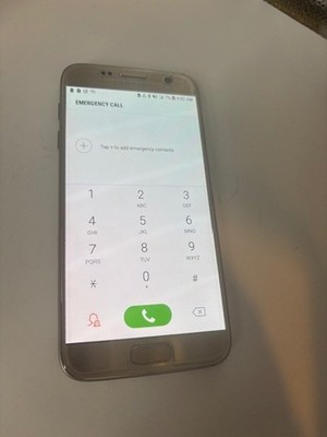 SMG930VZDA LCD WITH  FRAME OEM Assembly for Galaxy S7 G930V (GOLD)