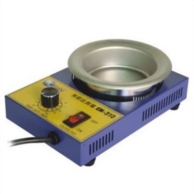 Solder CM310 Plated Diameter Titanium 100Mm Pot Round 300W Bath Lead- tr